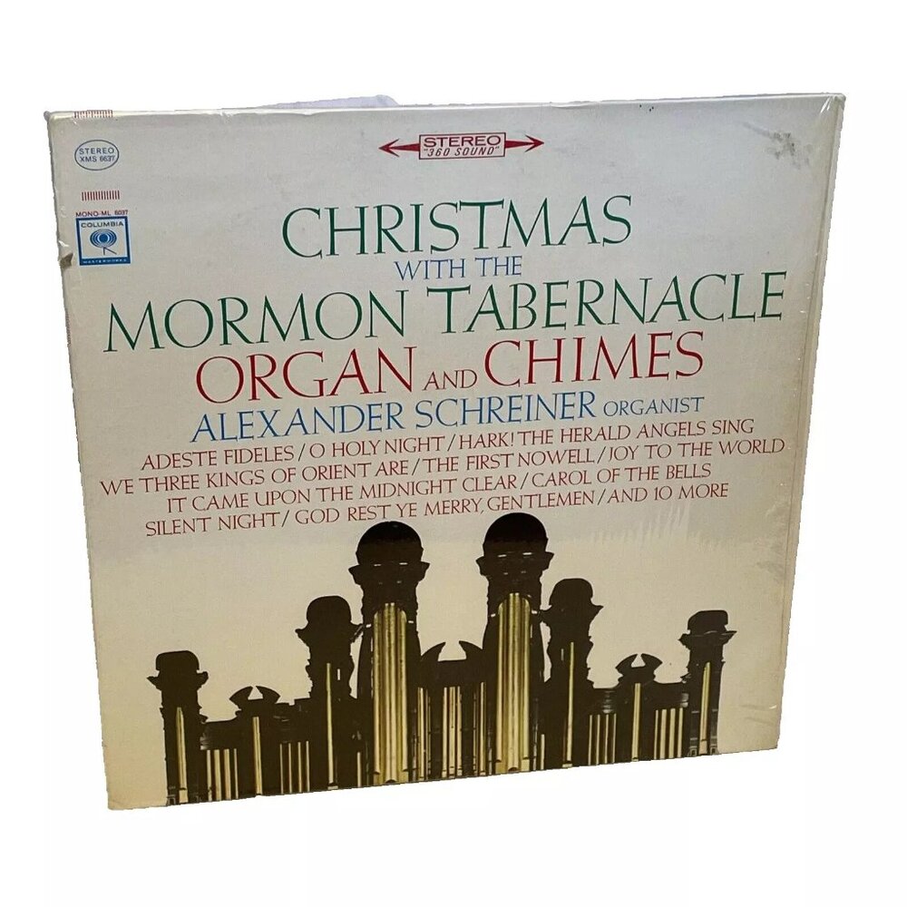 Christmas With The Mormon Tabernacle Organ And Chimes (Vinyl, 1964) Columbia VG+